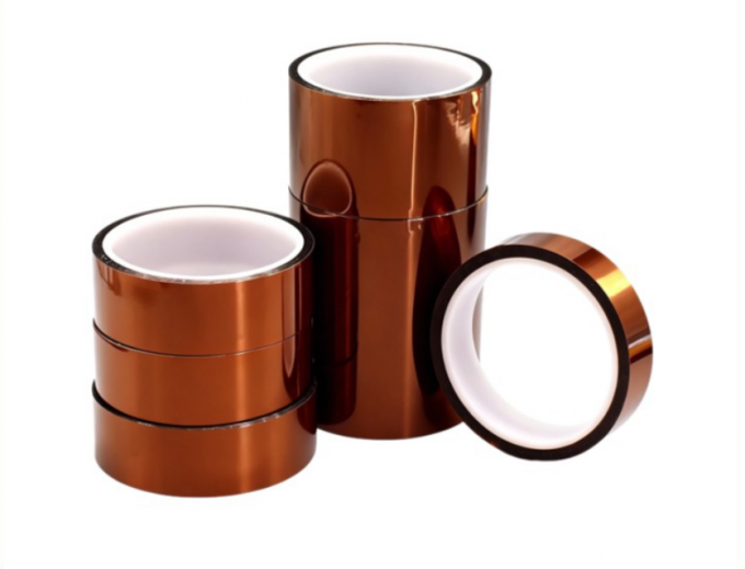 Close-up view of 70μm Kapton Polyimide Tape