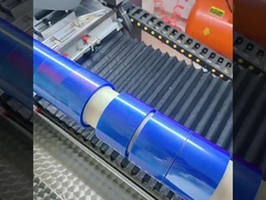 Cintas resistentes a altas temperaturas con película de poliéster PET azul de 0,05 mm de espesor