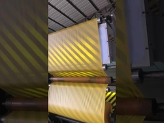 Cintas de advertencia de color amarillento-negro Cintas de identificación del suelo de PVC