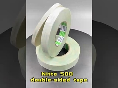 Cinta adhesiva de doble cara sensible a la presión de tejido no tejido Nitto 500
