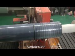 Cinta de tela de acetato aislante, adhesivo PSA negro de una sola cara, para transformadores