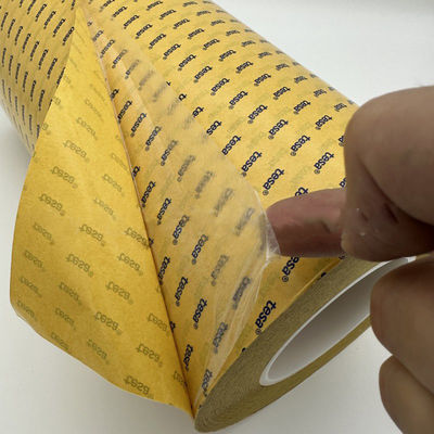 comprar TESA 68594 Cinta adhesiva de PET de doble cara transparente de alta viscosidad resistente a la humedad para el corte en matrices Fabricación en línea