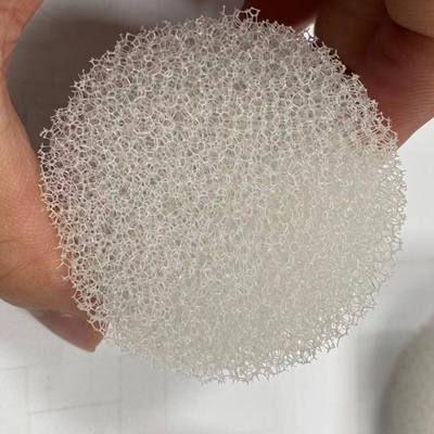 comprar Espuma cilíndrica de poliuretano de malla de esponja de filtro blanca perforada online manufacture