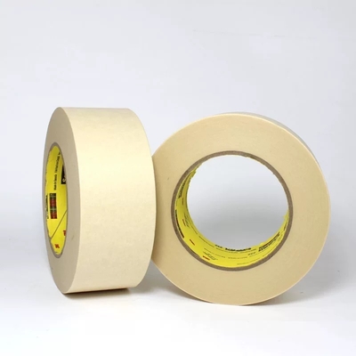 comprar 3M232 cinta de papel sin rastros de aeronaves de aviación pintura de pulverización pintura de horneado pintura de enmascaramiento agujero de alta resistencia fácil de desgarrar adhesivo fabricación en línea