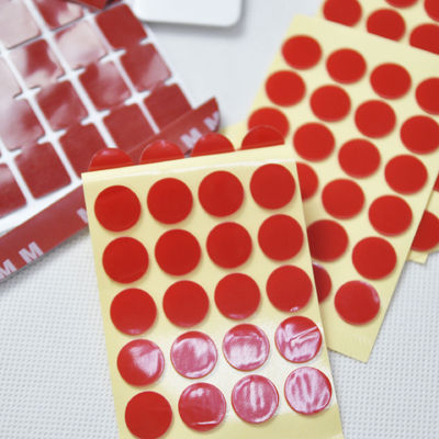 comprar Puntos de pegamento circulares de acrílico transparente de doble cara para bodas, diseño invisible Fabricación en línea