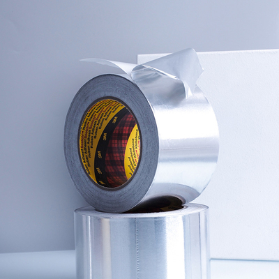 comprar 3M 1436 cinta de aluminio de color plateado de 75 mm x 50 mm para sellar las tuberías online manufacture