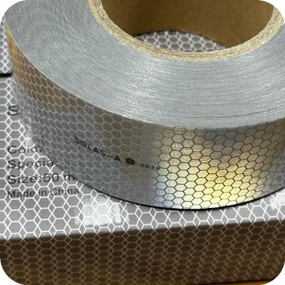 comprar Película reflectante marina adhesivos reflectores SOLAS - utilizados para botes salvavidas en barcos Fabricación en línea