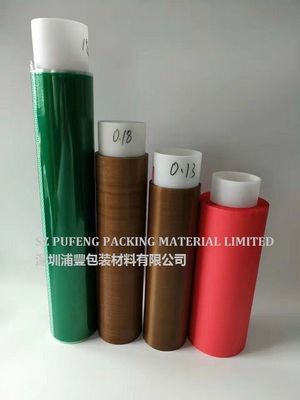 comprar Cintas adhesivas de alta temperatura de PET de silicona orgánica y poliéster transparente fabricación en línea
