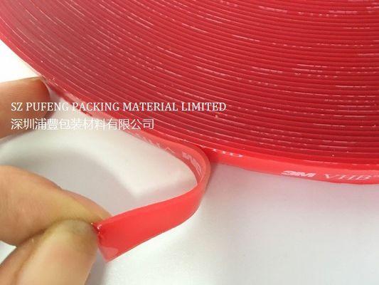 comprar Cinta adhesiva echada a un lado de 3M 4910 VHB 2 antis de la humedad, cinta pegajosa echada a un lado doble claro de 0.5m m fabricación en línea