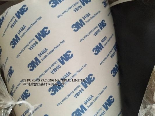 comprar cinta adhesiva echada a un lado doble de acrílico a prueba de calor de 9448A 3M, cinta no tejida translúcida del tejido fabricación en línea