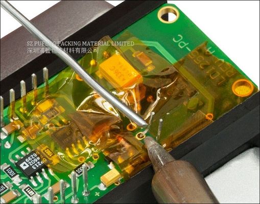comprar 280 grados cinta del Polyimide de Kapton de 100 micrones para la máscara RoHS de la soldadura del PWB fabricación en línea