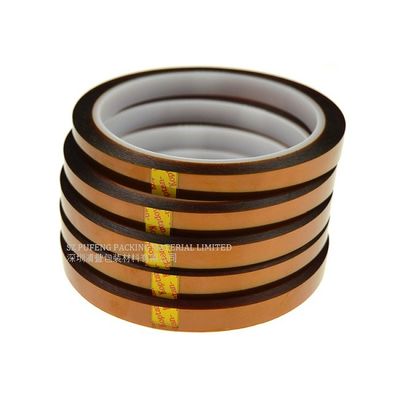 comprar Cinta adhesiva del Polyimide del micrón 35 Micron-90, cinta de la película de Kapton de la resistencia térmica de la cinta de Kapton fabricación en línea