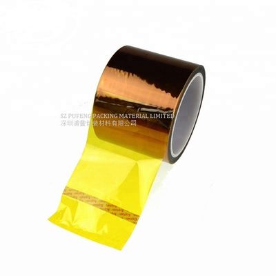 comprar Cinta adhesiva de la cinta 0.06m m Kapton de Kapton del Polyimide de la cinta de la película da alta temperatura del Polyimide fabricación en línea