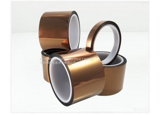 comprar cinta echada a un lado sola y doble RoHS de 0.05m m de Kapton del Polyimide de la película 200 micrones fabricación en línea