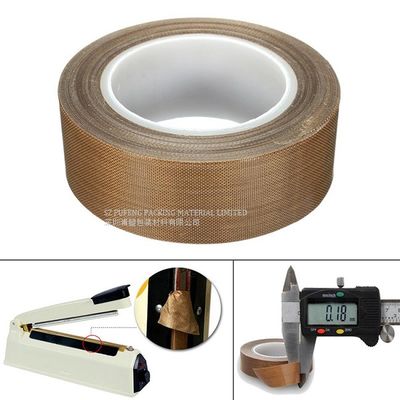 comprar cinta da alta temperatura de la película de 0.13m m PTFE, cinta auta-adhesivo del silicón fabricación en línea