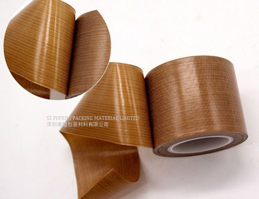 comprar Cinta auta-adhesivo resistente da alta temperatura 0.13m m de Brown PTFE fabricación en línea