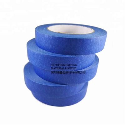 comprar Calor azul Resisitance de la cinta adhesiva del papel de crespón del silicón que enmascara fabricación en línea