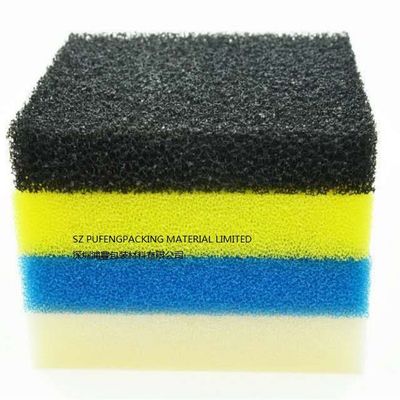 comprar El tratamiento de aguas 10-80PPI activó la hoja del filtro de la espuma del carbono fabricación en línea