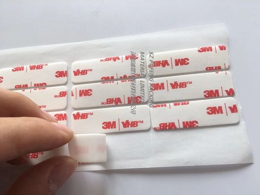 comprar El doble de acrílico de encargo de papel de la prenda impermeable que cortaba con tintas 55236 echó a un lado grueso de la cinta 0.12m m fabricación en línea