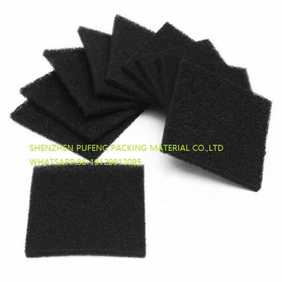 comprar filtro cortado con tintas grueso de la esponja 65ppi con la cinta adhesiva online manufacture