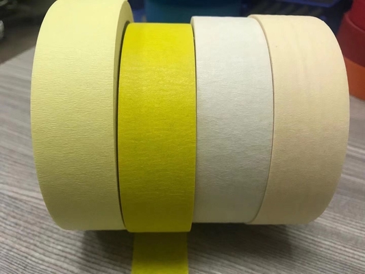 Automóvil que pinta alto rendimiento verde de la cinta adhesiva que enmascara