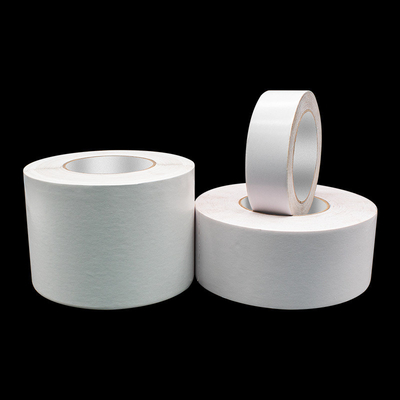 Papel de algodón de color blanco cinta de doble cara de alta adhesión para el montaje de electrónica automotriz