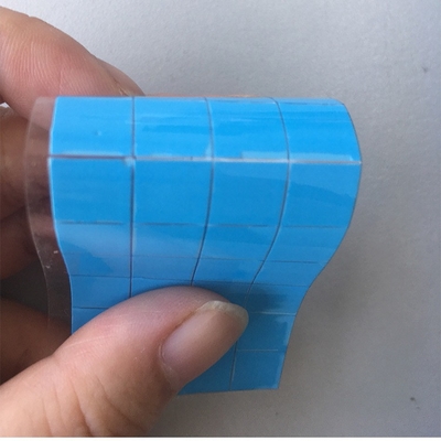 0.5MM Batería de litio gruesa Color azul almohadilla de silicona conductora térmica suave