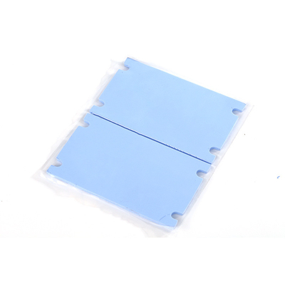 0.3~10mm 2.5W/m·K Lámina de silicona de aislamiento de luz LED de color azul