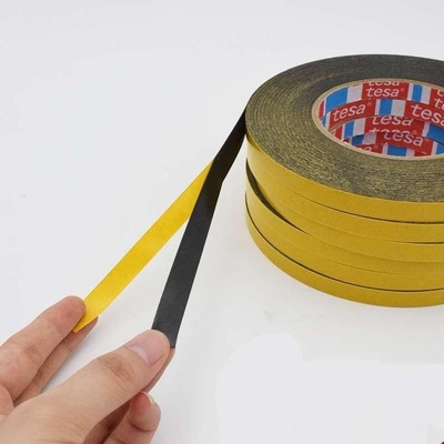 TESA 68747 Piezas de equipos electrónicos de PET negro de 0,01 mm de espesor