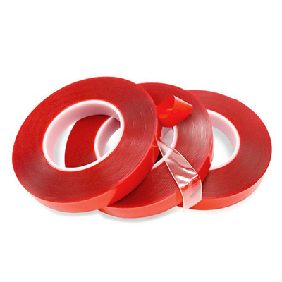TESA 4965 cinta adhesiva de doble cara película roja sustrato de PET resistente al calor de 0,2 mm de espesor