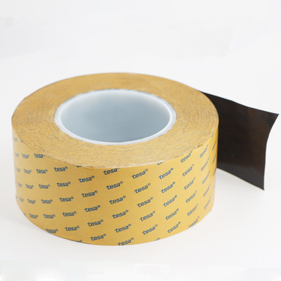 TESA 68742 Adesivo acrílico PET de doble cara negro de 0,05 mm de espesor