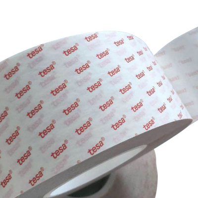 TESA 68905 50μm Cinta adhesiva transparente de doble cara de alta resistencia a la temperatura de la película PET