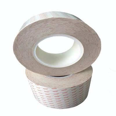 TESA 68562 Cinta adhesiva de doble cara de 50 μm con acrílico pegajoso para resistencia a la intemperie en exteriores