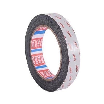 TESA 68732 Cinta adhesiva de doble cara gruesa PET negro anti rebote y anti impacto