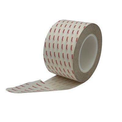 TESA 68537 Cinta adhesiva PET transparente de dos lados de 0,1 mm Anti-rebote con resistencia a altas temperaturas