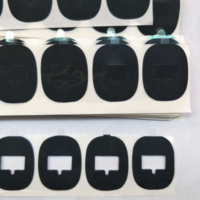TESA 66824 Cinta de espuma PE de color negro para absorción de golpes de doble cara