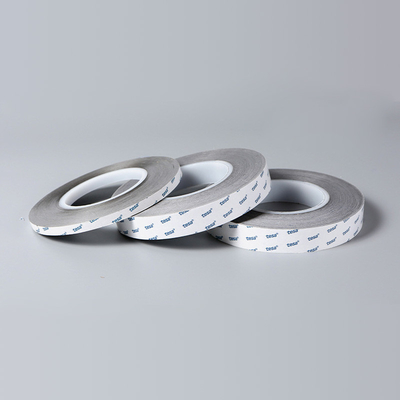 TESA 60251 Cinta de tejido conductor extraíble de doble cara gris