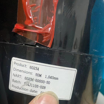 TESA 60234 Cinta de tela conductiva de material base de PET negro de una sola cara