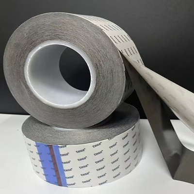TESA 60254 Cintas de tela conductora gris de doble cara