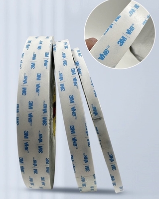 Papel blanco de liberación VHB cinta de doble cara 600 mm x 33 m