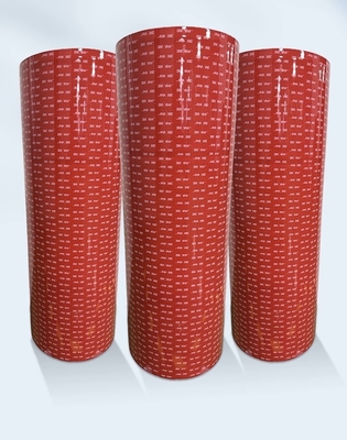 Cinturón gris de 3 m Vhb de doble cara 600 mm x 33 m 1 rollo / caja de corte a presión de cualquier ancho