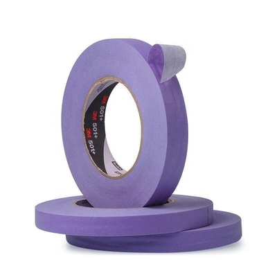 3M 501+ cinta de enmascaramiento púrpura Resistencia a altas temperaturas 150°C 300°F