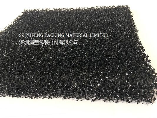 El material grueso del filtro del carbono activado de la espuma del filtro del polvo de la esponja del filtro cortó con tintas