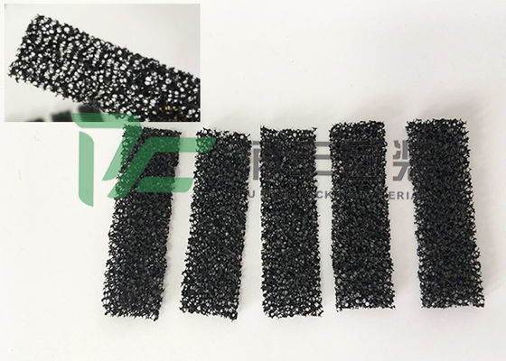 Material a prueba de polvo del filtro de la espuma de 15m m, esponja del filtro del carbono 35PPI