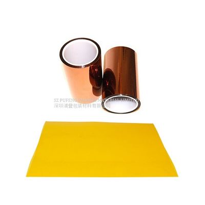 cinta del Polyimide de los 500mmx33m Kapton, cinta de la película del Polyimide de 60 micrones