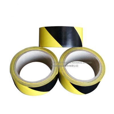 Cinta resistente de la marca del piso del grado 3mm-1200m m de la ingeniería, cinta amarilla para la marca del piso para las señales de peligro del tráfico