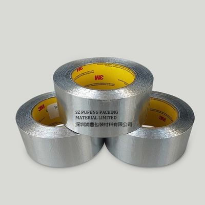 cinta adhesiva adhesiva del papel de aluminio de la cinta de cobre, cinta de cobre adhesiva conductora de 40 micrones