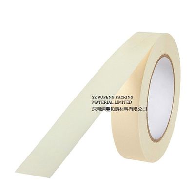 3M2214 Cinta de enmascarar adhesiva de silicona 218 amarilla de papel crepé