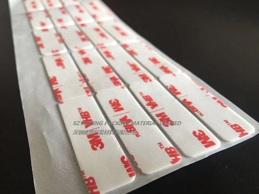 Cinta adhesiva cortada con tintas silicio de acrílico de la cinta 0.64m m de la espuma, cinta adhesiva de acrílico de 3M 4936