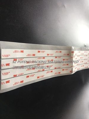 cinta de acrílico echada a un lado doble de la espuma de 3M 4914 VHB para la vinculación del perfil fino, bajo